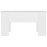  Stolić za kavu bijeli 79 x 49 x 41 cm od konstruiranog drva | Shoptok.si