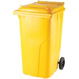 Europlast Austria Zabojnik vedro za odpadke in smeti CERTIFIKATI - rumen 240L, (21099102) | Shoptok.si