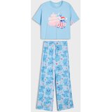 Sinsay Pamučna dvodijelna pidžama s božićnim motivom Stitch | shoptok.hr