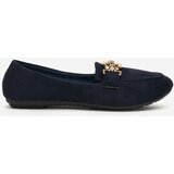 Resti Eco-suede navy blue Brussi loafers - Footwear | Shoptok.si