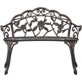 Bistro klupa 100 cm brončana od lijevanog aluminija | Eponuda.com