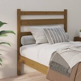  Uzglavlje za krevet boja meda 81 x 4 x 100 cm masivna borovina | shoptok.hr