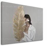  Slike na platnu SKRIVNOSTNA ŽENSKA (moderne slike na platnu) | Shoptok.si