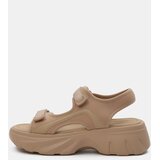 Sinsay Sandale na platformi s čičkom | shoptok.hr
