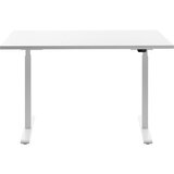 Top Star Pisalna miza z električno nastavitvijo višine, ŠxG 1200 x 800 mm, bela plošča, belo ogrodje | Shoptok.si