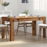 vidaXL Blagovaonski stol staro drvo 140x74,5x76 cm konstruirano drvo | shoptok.hr
