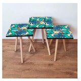 Hanah home Set 3 stočića 3Shp252 Multicolor | ePonuda.com