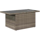  9-dijelni set vrtnih sofa poliratan i bagrem s jastucima sivi | shoptok.hr