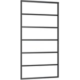  Klizna vrata s priborom crna 102 x 205 cm od ESG stakla | shoptok.hr