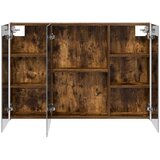  Kupaonski ormar s ogledalom Dimljeni hrast 103 5 x 15 5 x 70 cm | shoptok.hr
