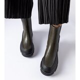 Gemre Green-black slip-on ankle boots Faisal | shoptok.hr