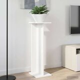  Stalak za biljke 2 pcs Bijeli 25 x 25 5 x 80 5 cm | shoptok.hr