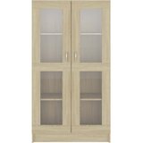  Vitrina boja hrasta sonome 82,5x30,5x150 cm konstruirano drvo | shoptok.hr