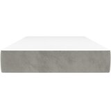  Madrac džepičastim oprugama srednje tvrdoće svjetlosivi 100x203x20 cm bračni XL | shoptok.hr