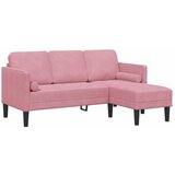  Set sofe 2 kom. Ružičasta Poliester | shoptok.hr