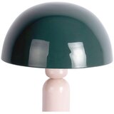 Leitmotiv Temno zelena/svetlo rožnata kovinska namizna svetilka (višina 30 cm) Firenze round – | Shoptok.si