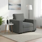 SOFA fotelja tamno siva 100x77x82 cm tkanina | shoptok.hr