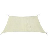vidaXL Senčno Jadro HDPE Kvadratno 3.6x3.6 m Kremne Barve Cene