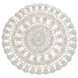 Rex London Pogrinjek iz mešanice bombaža ø 35 cm Crochet – Cene