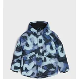 Kviltana puffer jakna s kapuljačom