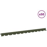  Ograda oko Travnjaka 50 kom. 102 x 4 x 4 cm Čelik - Maslinastozelena 50 4 cm | shoptok.hr