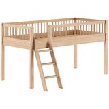 Vipack Podignuti dječji krevet od masivne bukve s podnicom 90x200 cm u prirodnoj boji Forrest – | shoptok.hr