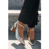 Maciejka Leather Heeled Shoes | Shoptok.si