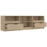 TV ormarić boja hrasta 150x33,5x45 cm od konstruiranog drva | Eponuda.com