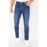 True Rise Kavbojke slim 126296671 Modra Cene