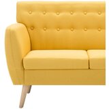  Trosjed presvučen tkaninom 172 x 70 x 82 cm žuti | shoptok.hr