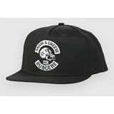 Bacon Cheese Structured 5 Panel Kapa s šiltom black