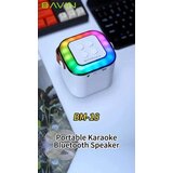 BAVIN mini karaoke zvučnik sa 2 mikrofona bela | ePonuda.com