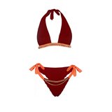 DEVI COLLECTION Ženski dvodelni kupaći kostim Kasia bordo | Eponuda.com