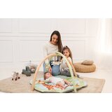 Lorelli podloga za igru Safari Friends Hippo Grey 93 x 93 cm | shoptok.hr