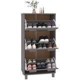 Ormarić za cipele HAMAR svjetlosivi 59,5x35x117 cm od borovine | Eponuda.com