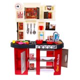  Dječja kuhinja za igru s mini hladnjakom - crvena | shoptok.hr