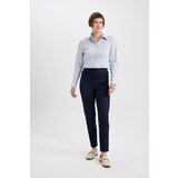 Defacto Cigarette Normal Waist Straight Leg Satin Trousers | Shoptok.si
