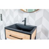  Umivaonik Laveo Albano, granit, crni, 60x44 cm | shoptok.hr