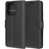 Techsuit Leather Folio preklopna maska za Honor 400 Lite – crna | shoptok.hr