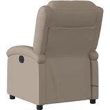  Masažni naslonjač od umjetne kože boja cappuccina | shoptok.hr