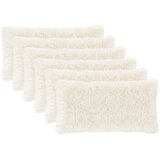  Presvlaka za jastuk 6 pcs HEERLEN Bijela 40 x 70 cm PV flis | shoptok.hr