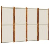 Furnova Paravan 4-delni svetlo siv 280x180 cm, (21929806) | Shoptok.si