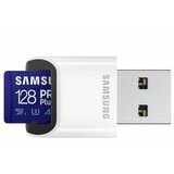 Samsung pro plus microsdxc 128GB U3 + card reader MB-MD128KB Cene'.'