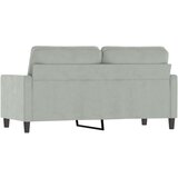  Dvosjed Svjetlosiva 140 cm baršunasti | shoptok.hr