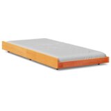  Krevetni okvir Vosak smeđa Drvo 75 x 190 cm Izdržljiv | shoptok.hr