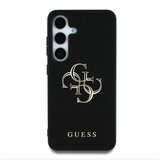 Guess PU Grained 4G Metal Logo Zadní Kryt pro Samsung Galaxy S25+ Black Ovitek za telefon Vijolična | Shoptok.si