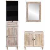  Set namještaja za kupaonicu 3 kom. Bijelo Konstruirano drvo | shoptok.hr