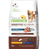 Natural trainer sensitive no grain adult mini-pastrmka - 800 g Cene