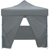 vidaXL Zložljivi pop-up šotor za zabave 4 stranice 3x3 m antracit | Shoptok.si