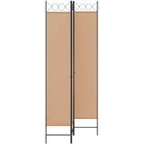  3-panelni pregradni zid Bež 120 x 220 cm Tkanina | shoptok.hr